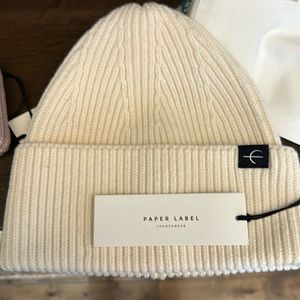 Paper label winter hats!